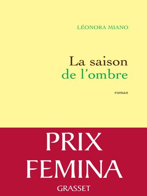 La saison de l'ombre - ebook